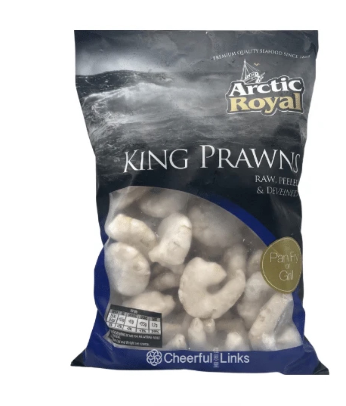 Frozen prawn