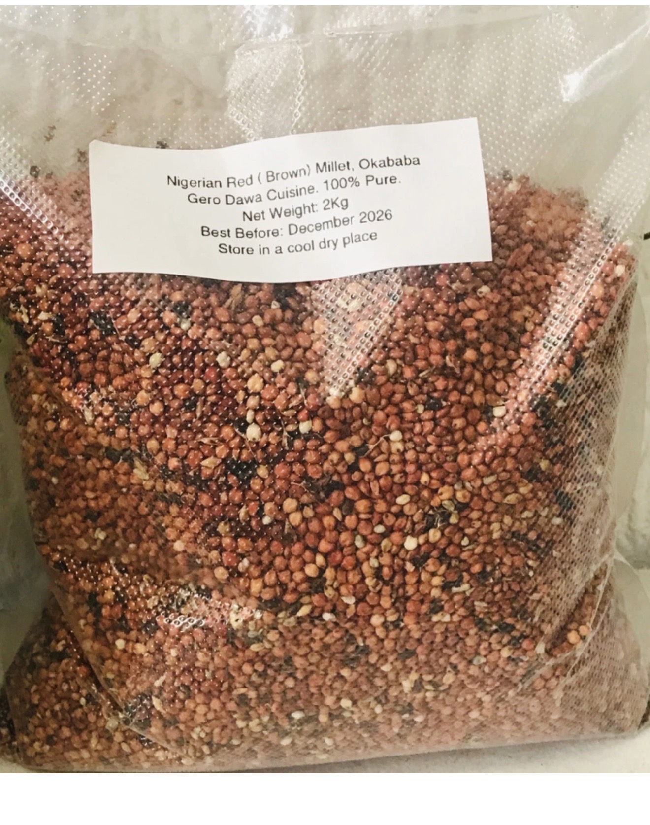 Red Guinea corn