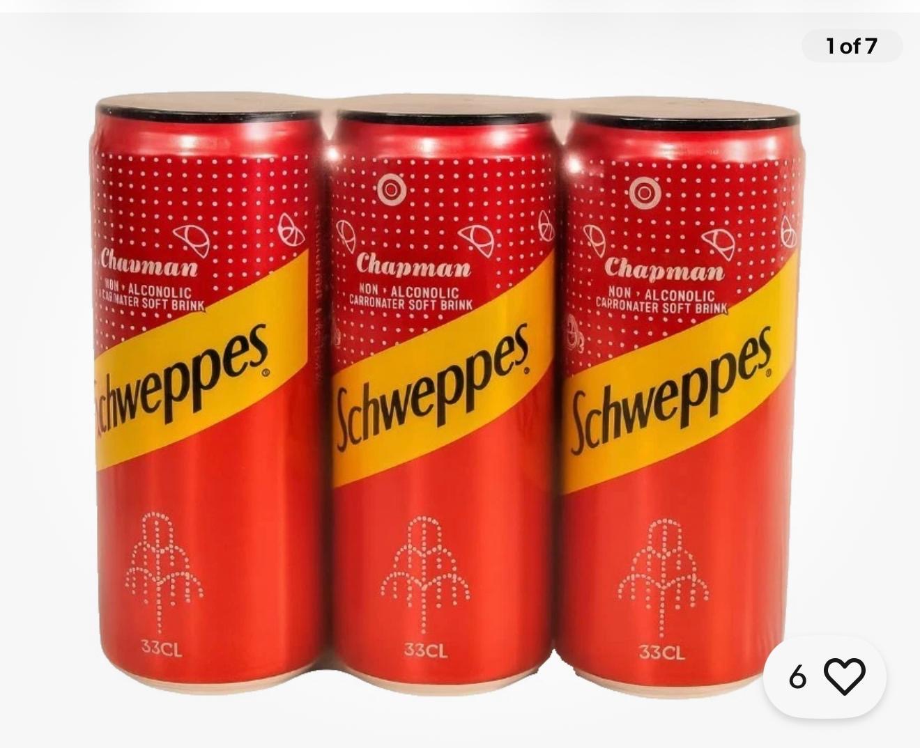 Schweppes chapman