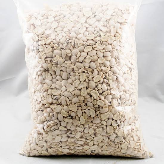 Peeled beans